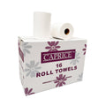 0080CW Caprice Roll Paper Towel 80mx18cm 16 Rolls