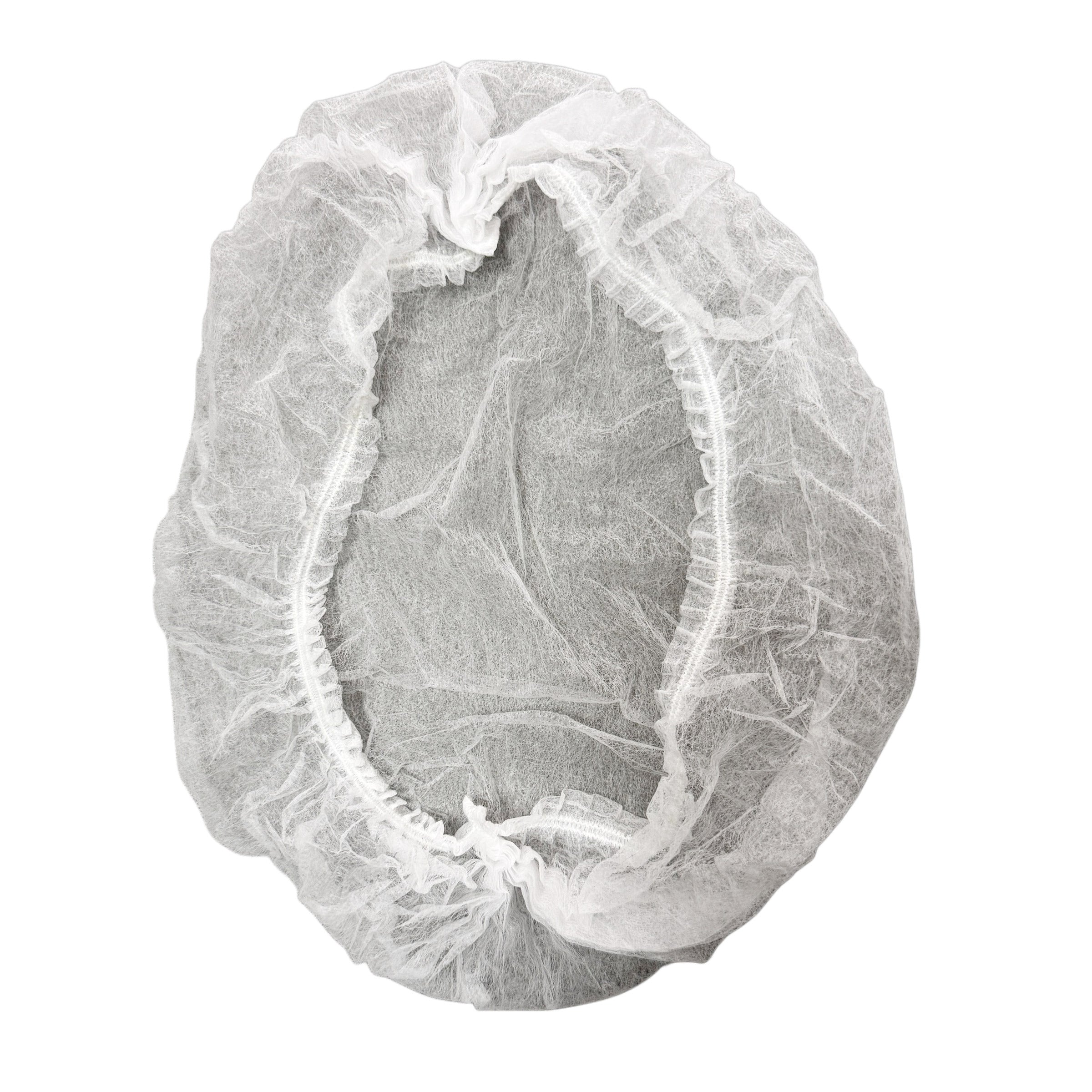 Crimped Hair Net White