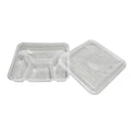 Clear 4 Comp Bento Box