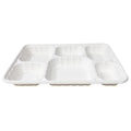 6 Compartment Deep Meal Tray 200pcs