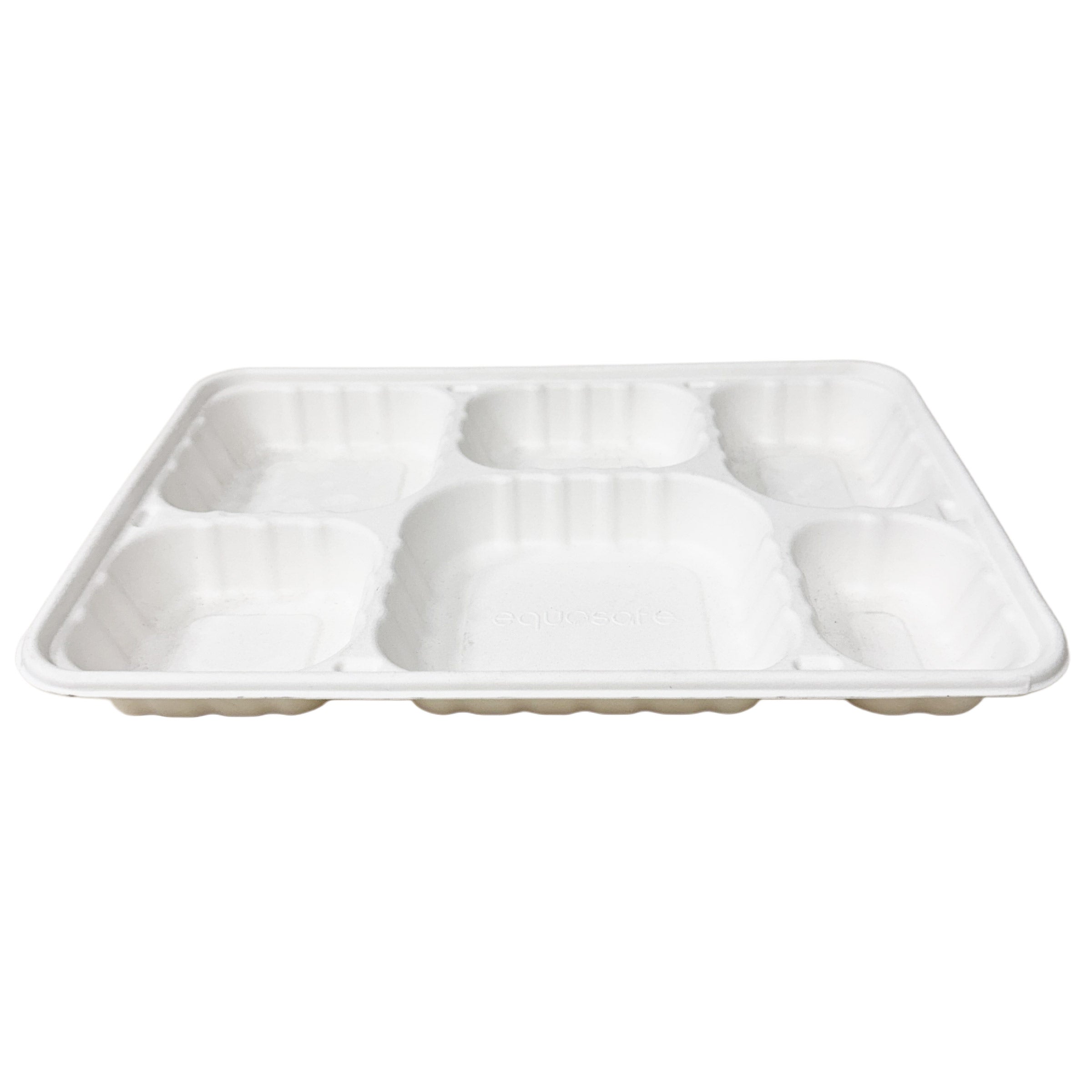 6 Compartment Deep Meal Tray 200pcs