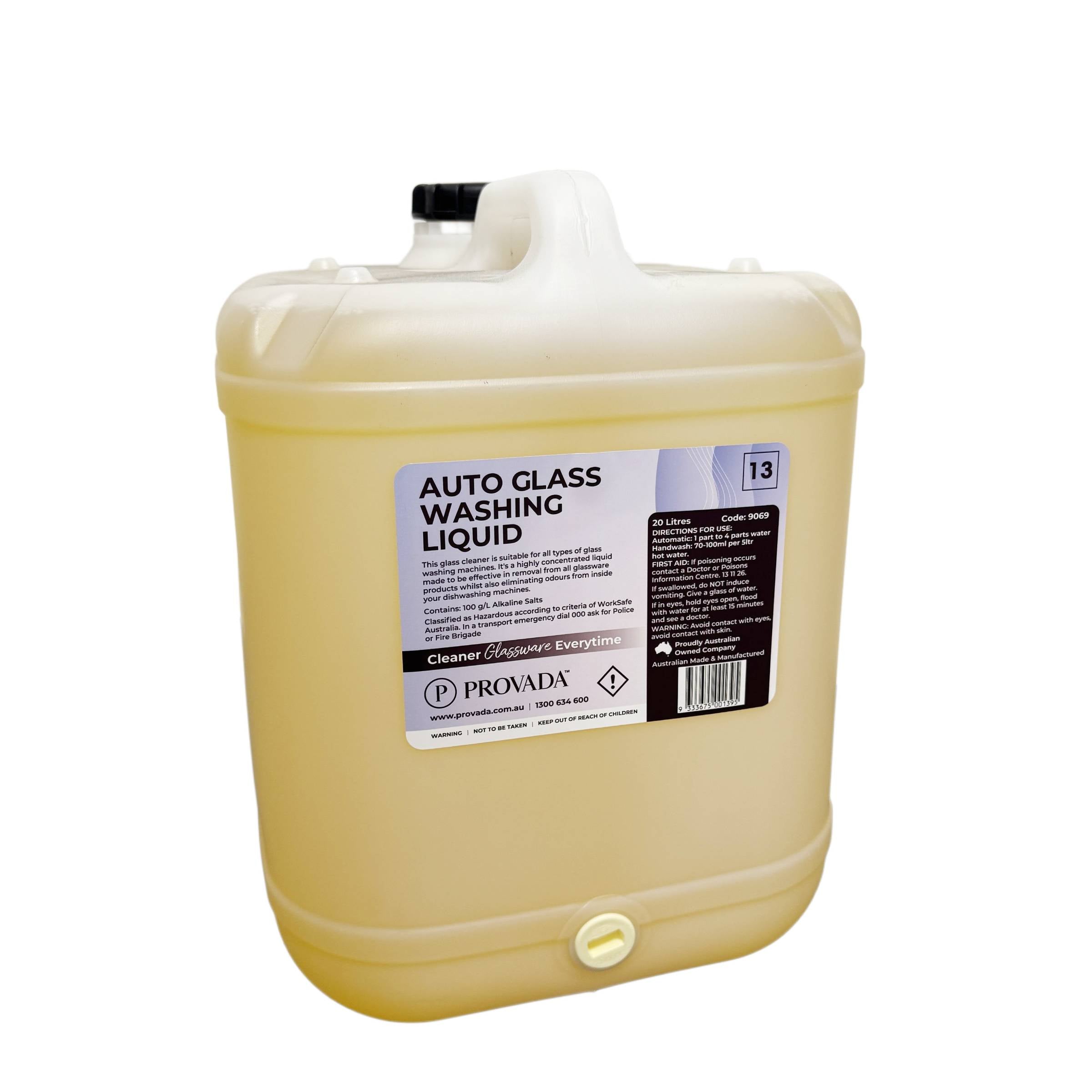 Auto Glass Washing Liquid 20L