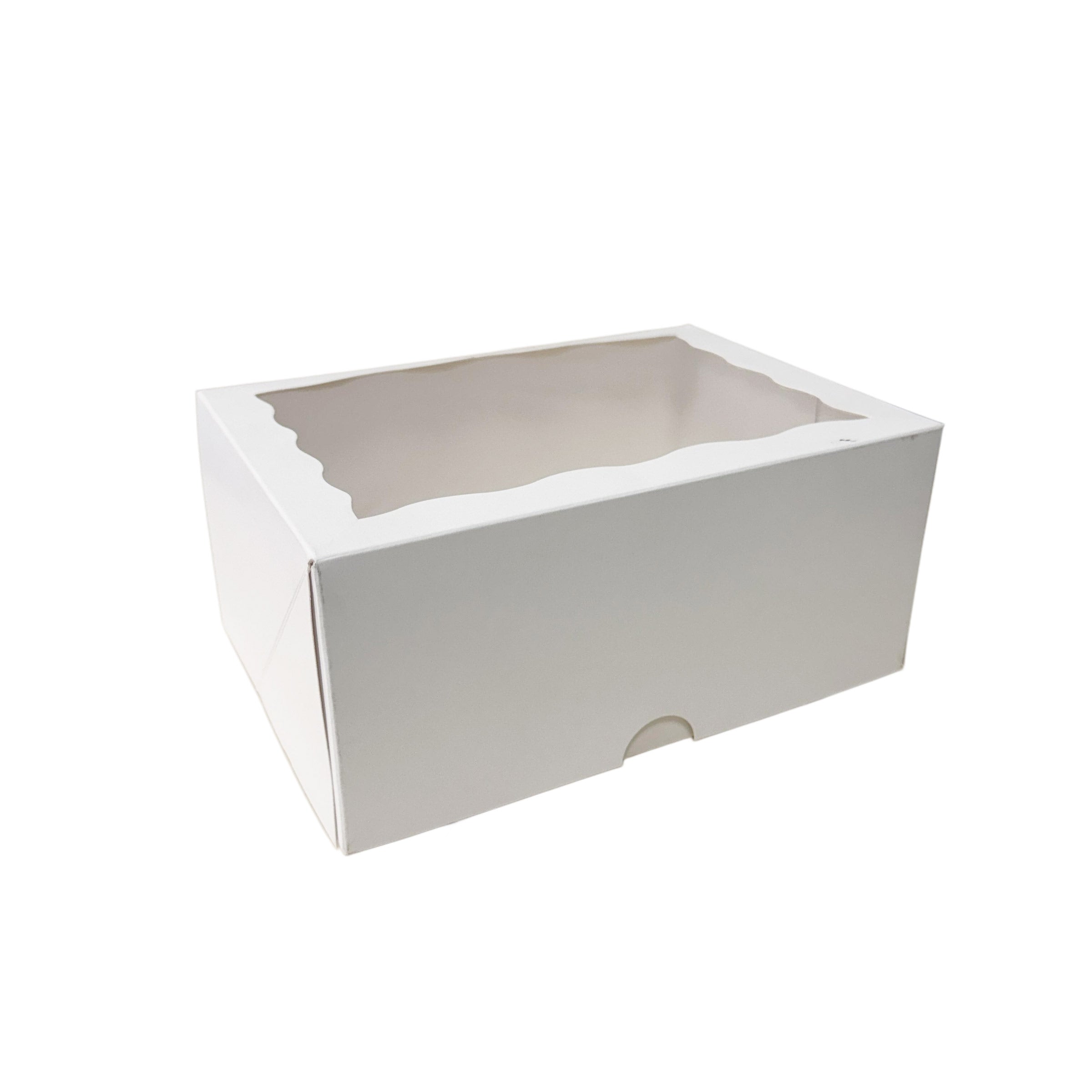 225x160x100mm Individually Wrapped 6 Cupcake Box W/ Insert