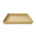 BCTM50 Folding Corrugated Catering Tray 360x255x50mm 100pcs