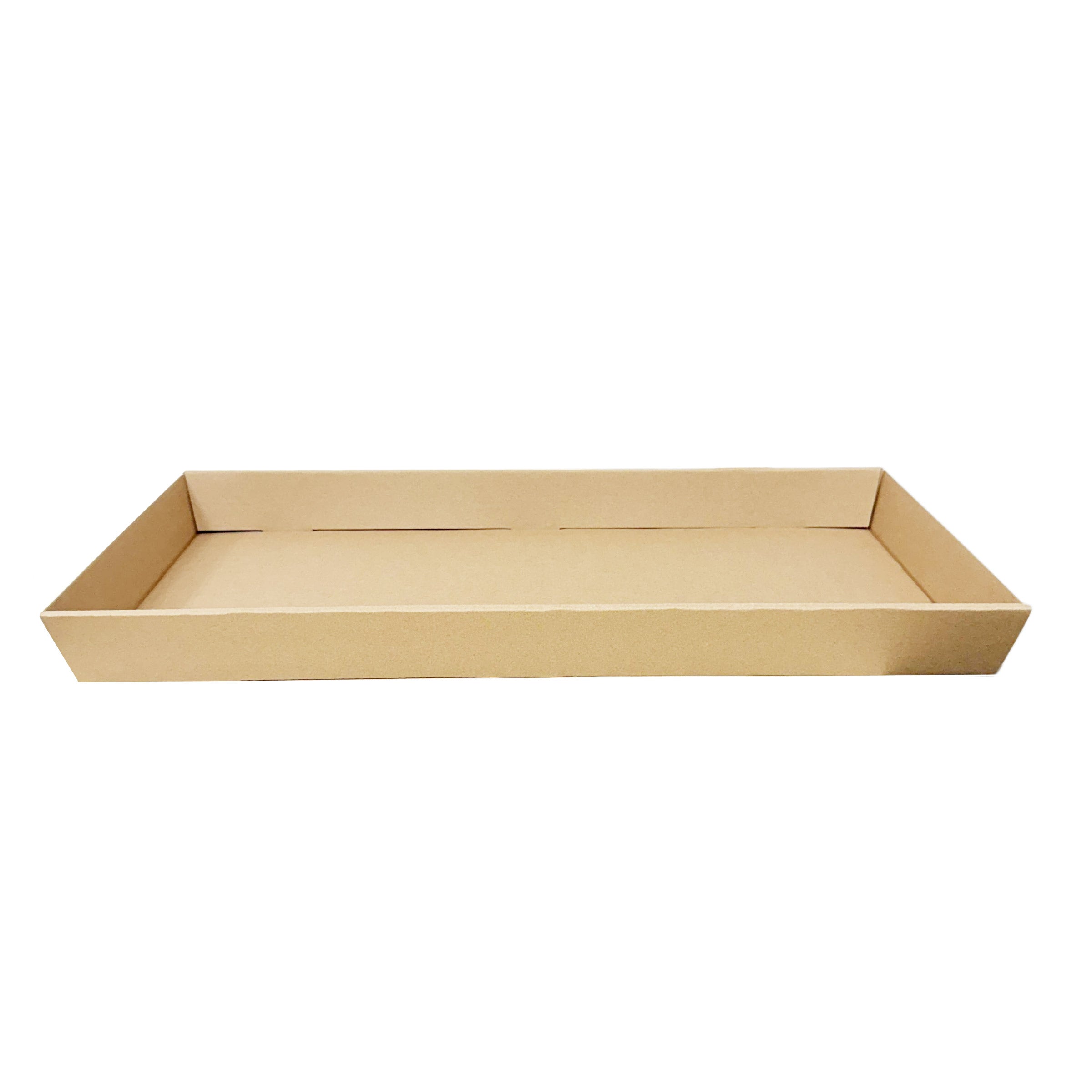 BCTL50 Folding Corrugated Catering Tray 560x255x50mm 100pcs
