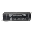 120L Pak Bin Liners Black 250pcs