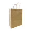 260x350x110mm Twisted Handle Kraft Gift Bag 250pcs