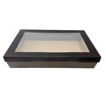 Tilted Edge Catering Box Black 450x310x80mm 100pcs