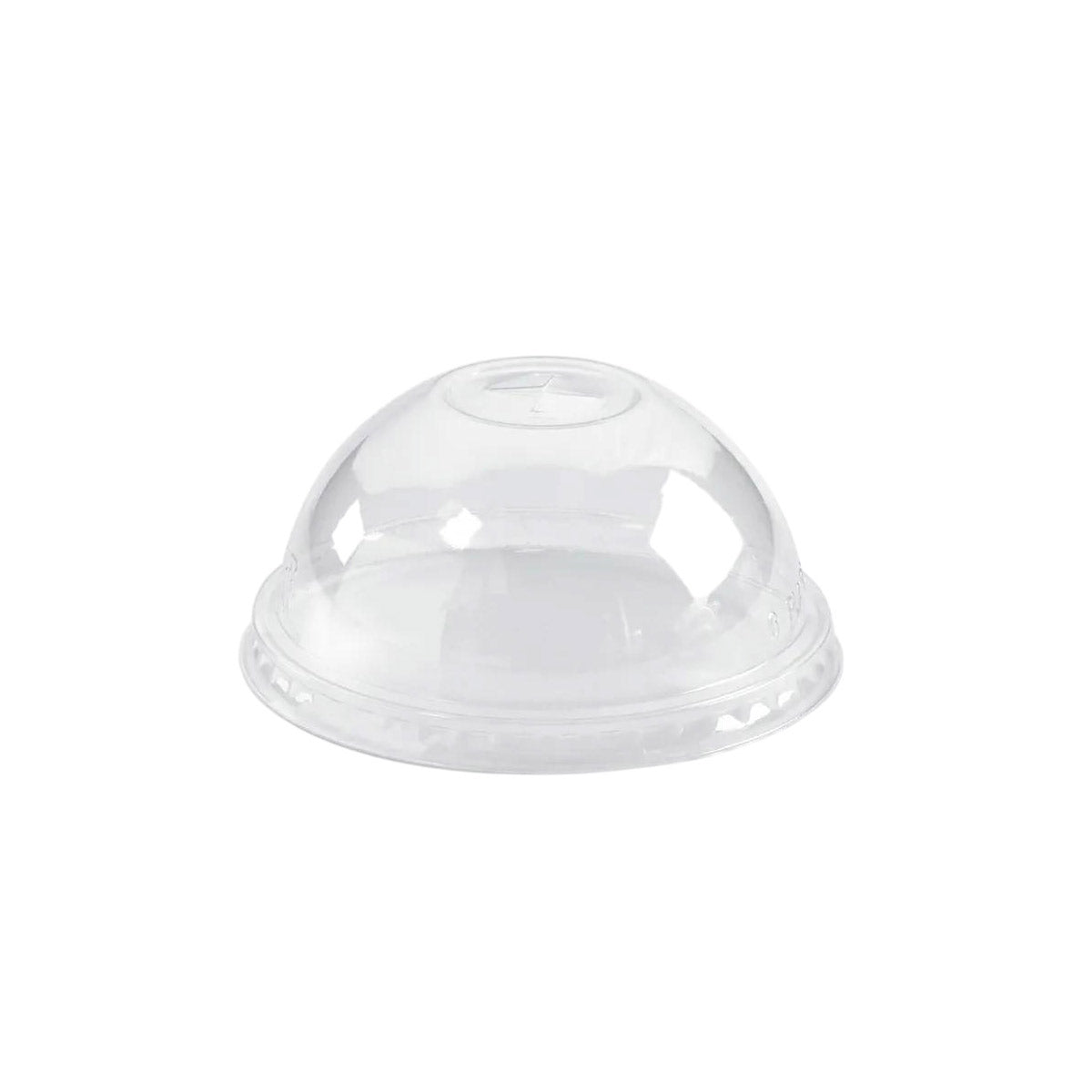C-96D(X) BioPak 300-700ml Dome X-Slot Lid Clear BioCup Lid 1000pcs