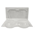 2 Cell PET Hinged Container