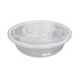 Clear Plastic Round Container 2000ml