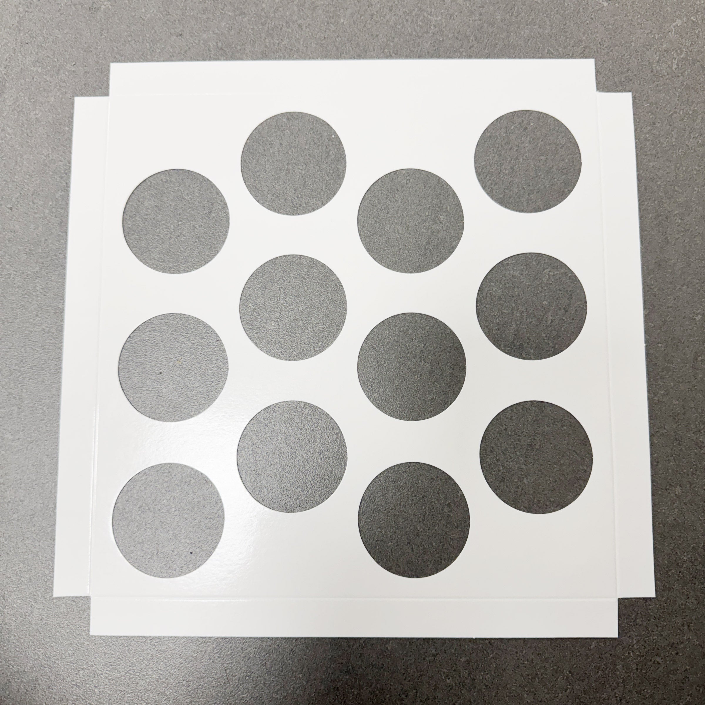 12 Cupcake Insert/ Fits 10x10x4" Cake Box