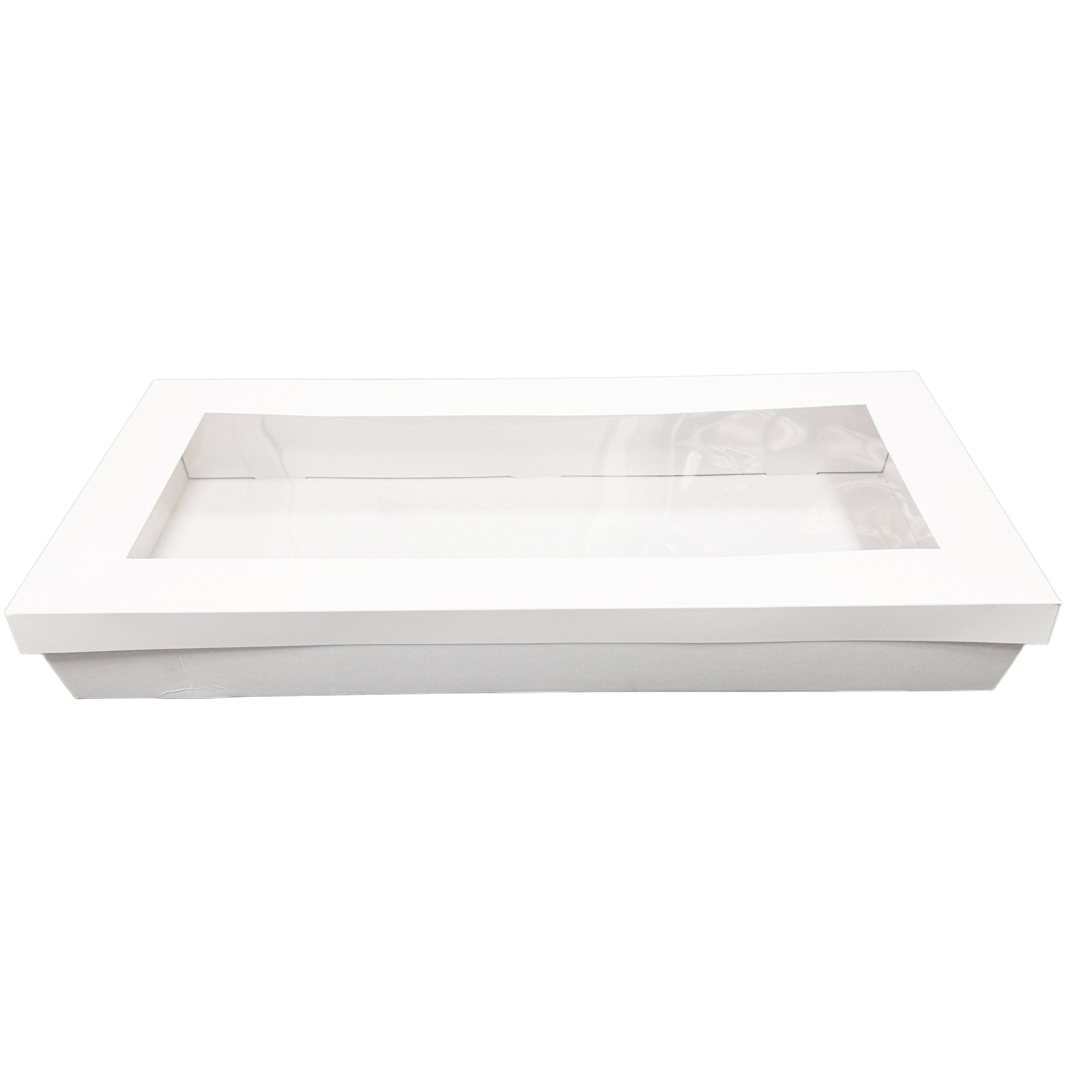 White Tilted Edge Catering Box 560x255x80mm 100pcs