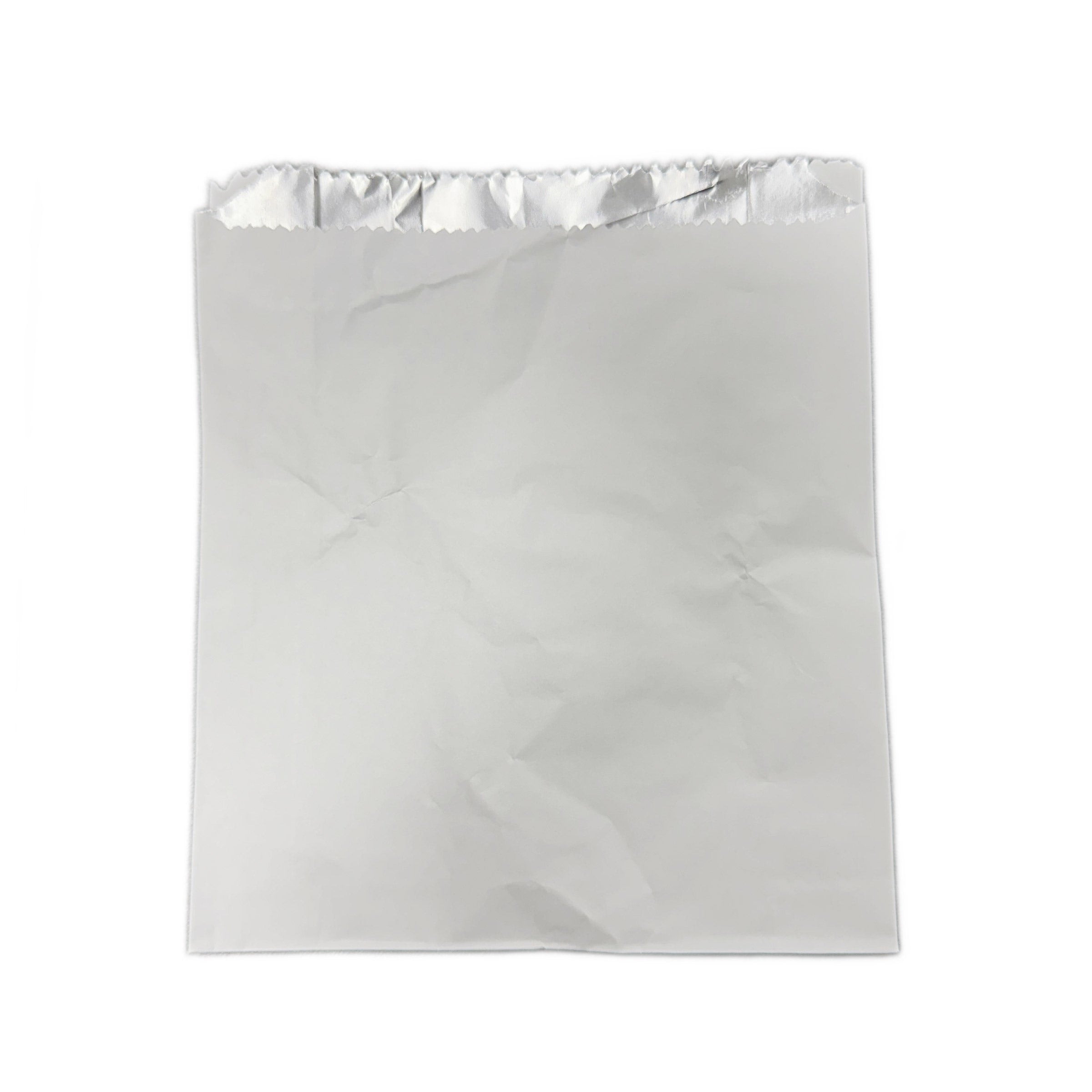 Small Foil Chicken Bag Plain White 250pcs