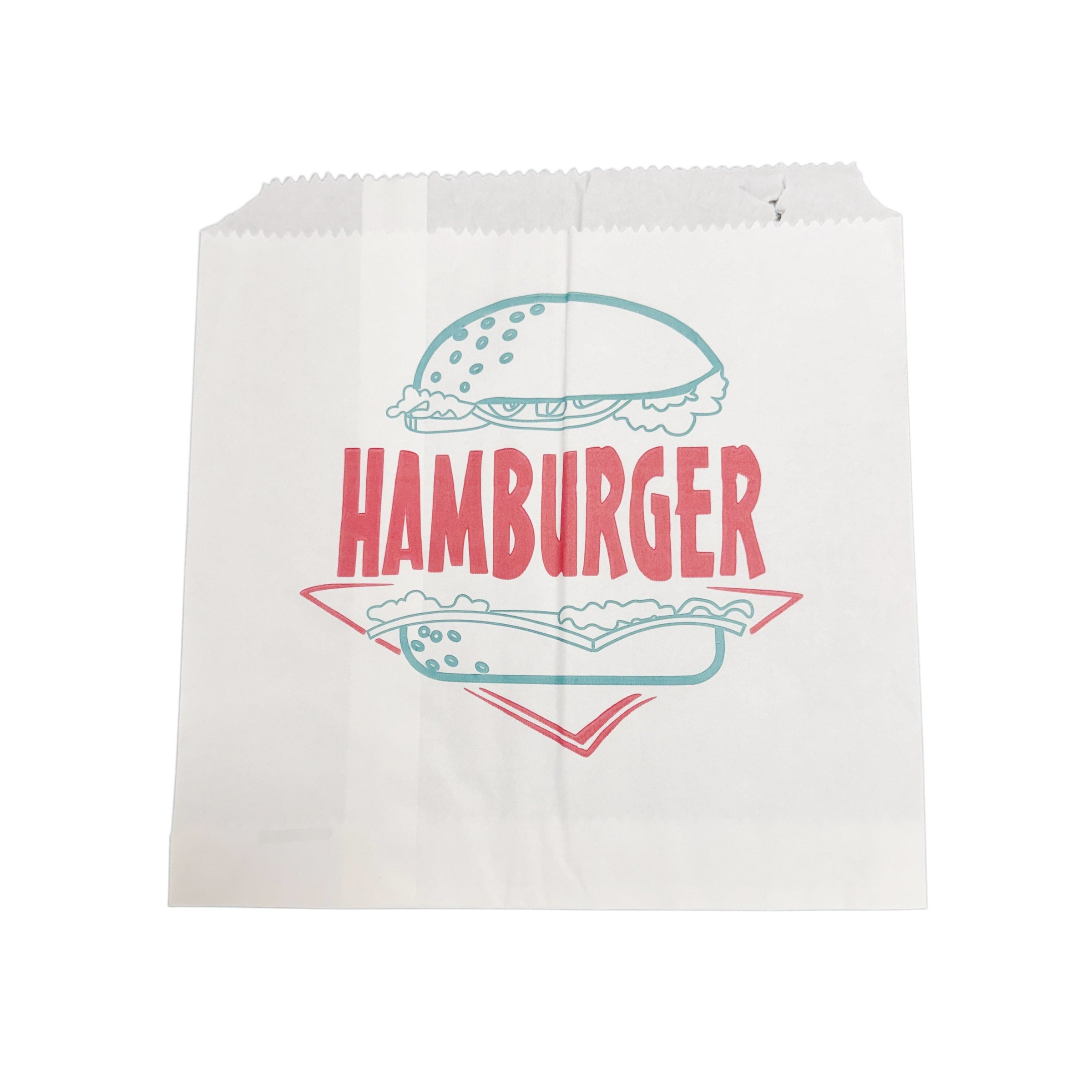 Greaseproof Burger Bag 203x190mm 1000pcs