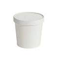 26oz Food Container & Lid Combo White 250sets