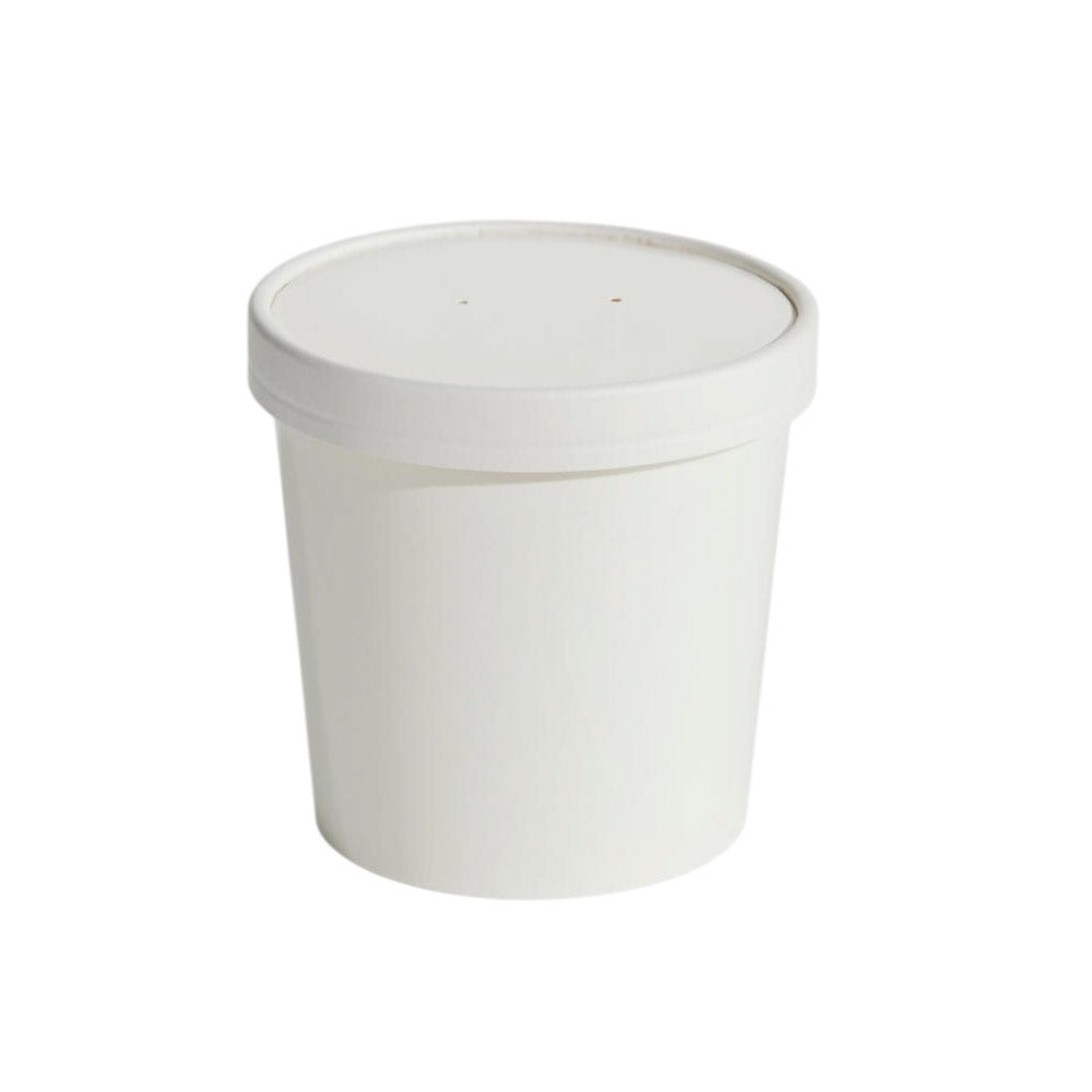 26oz Food Container & Lid Combo White 250sets