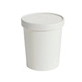 32oz Food Container & Lid Combo White 250sets