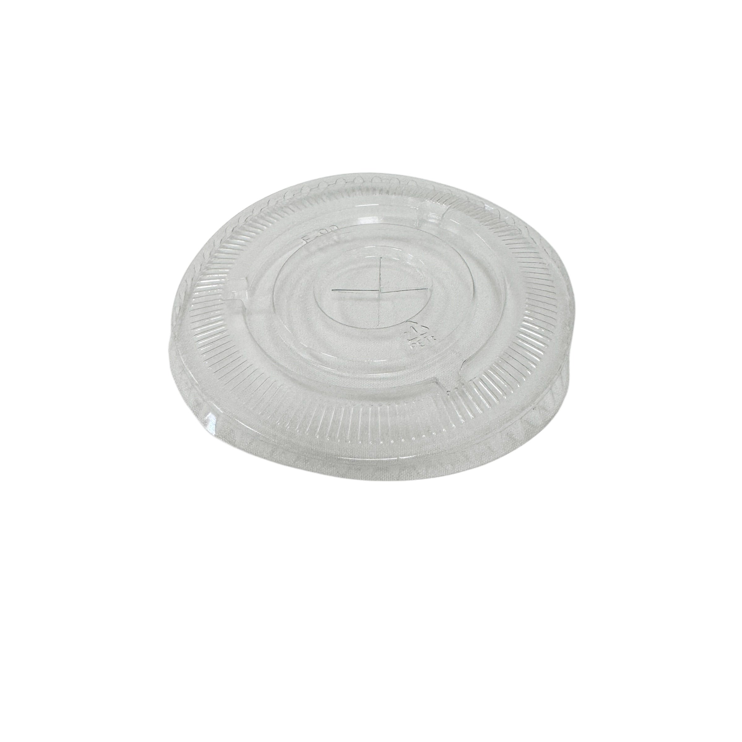 FL90PET PET Flat Lid/X-Slot/Fits PET425 90mm 1000pcs