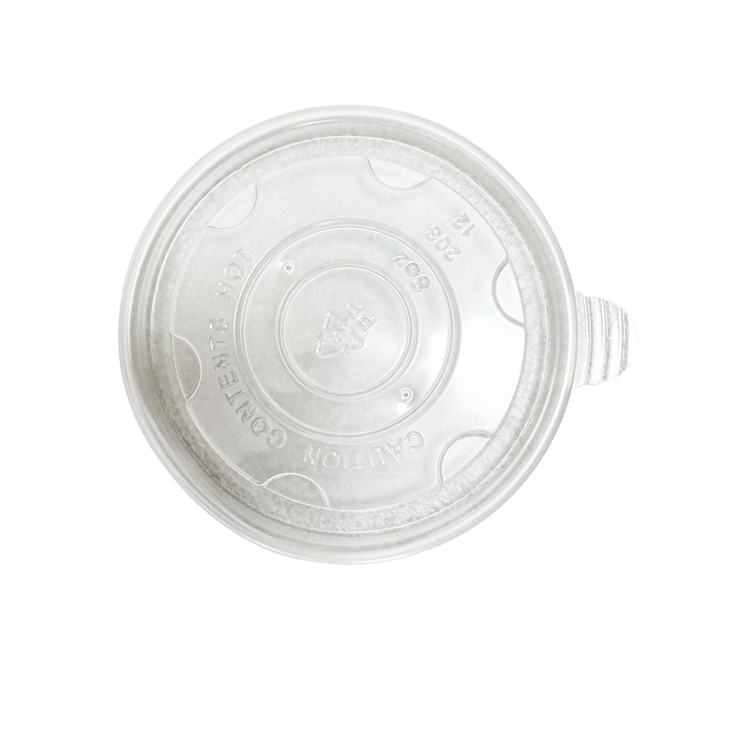 90mm PP Lid to Suit 8oz White Bowl 1000pcs