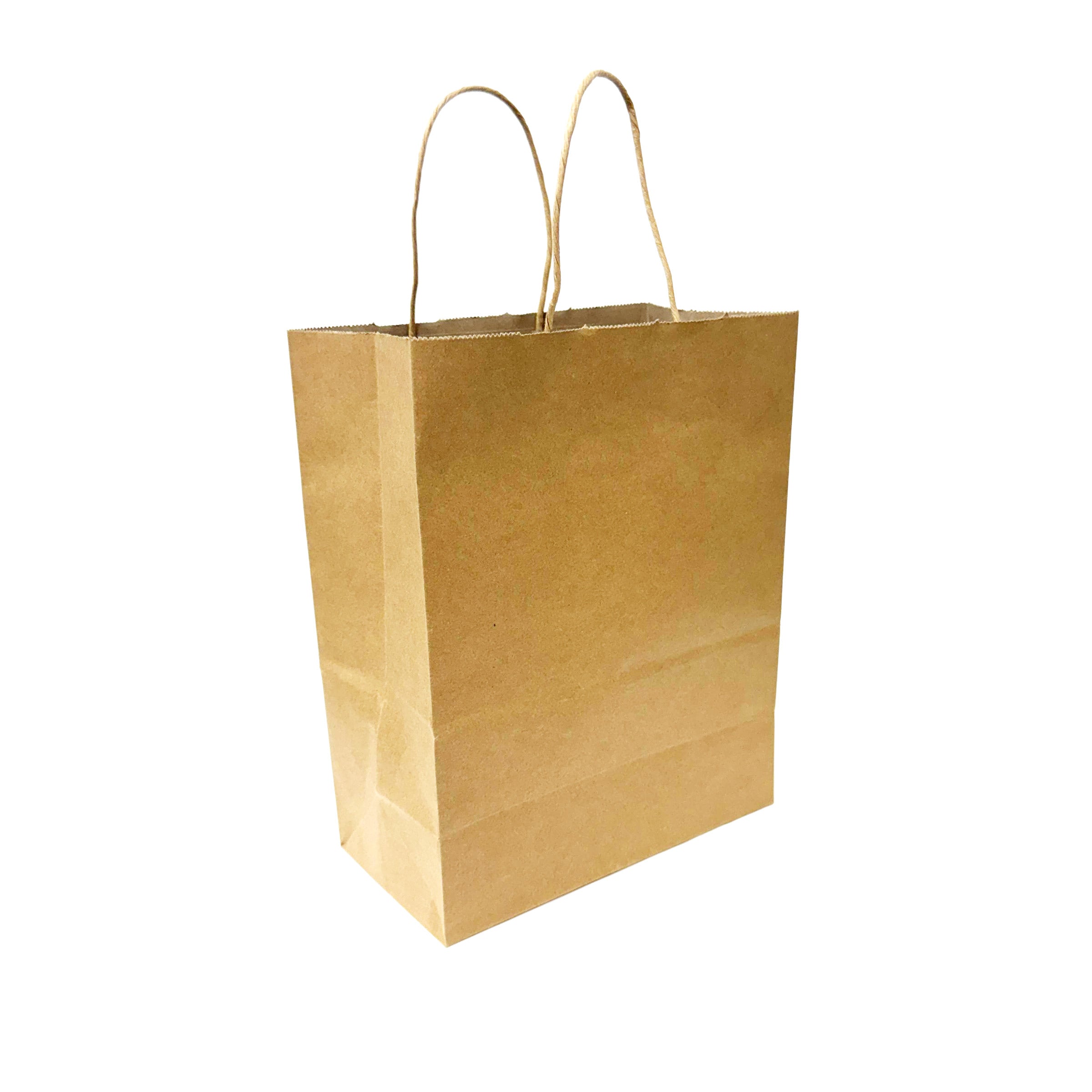 210x268x110mm Twisted Handle Kraft Paper Bag