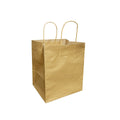 215x255x180mm Twisted Handle Kraft Paper Bag