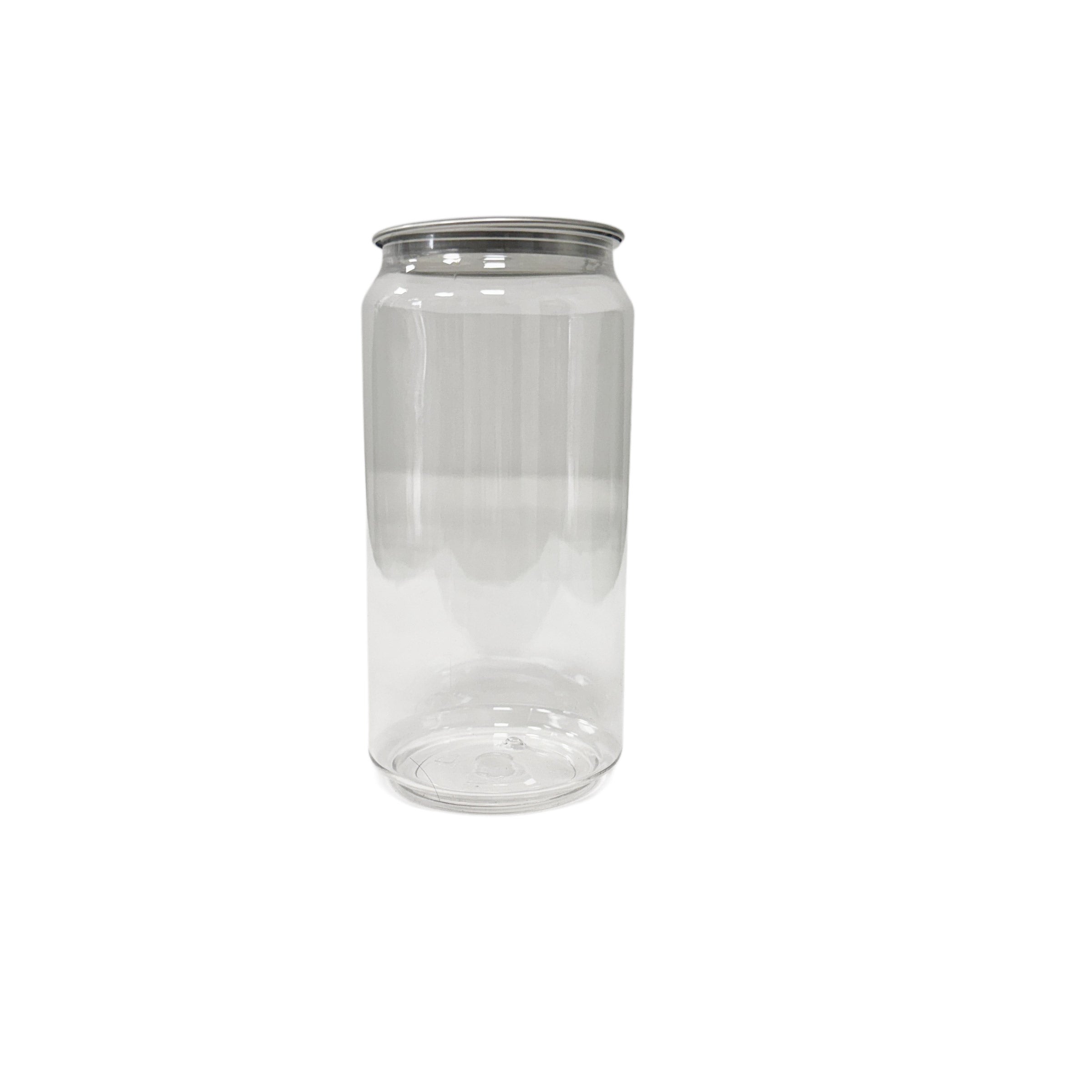 400ml PET Can With Foil Lid 200pcs