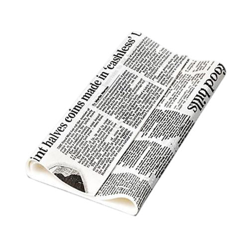 Greaseproof Paper Newsprint 190x300mm 200pcs