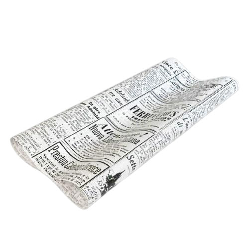 Greaseproof Paper Newsprint Large 400x330mm 200pcs