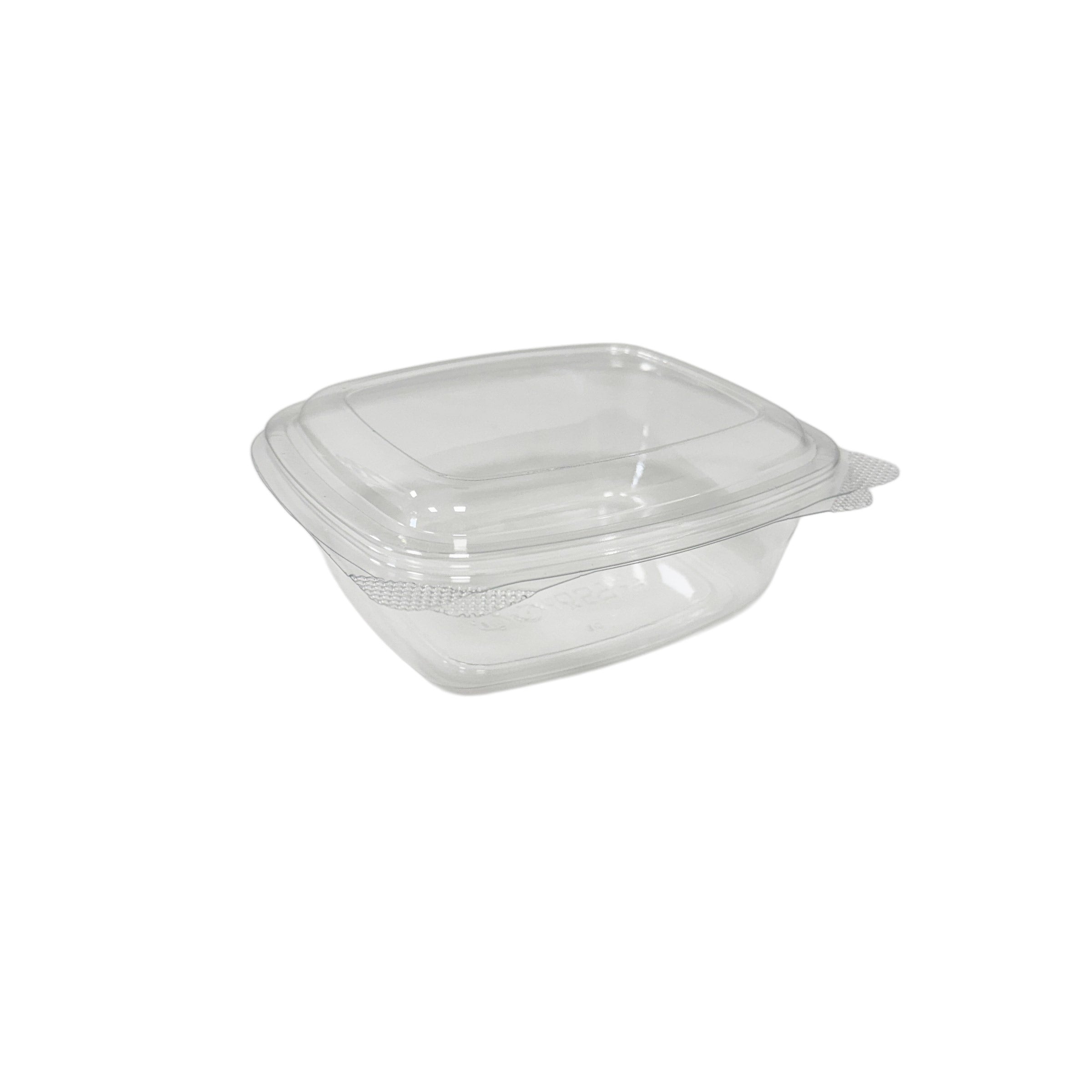 HRC12 12oz PET Hinged Rectangular Container 300pcs