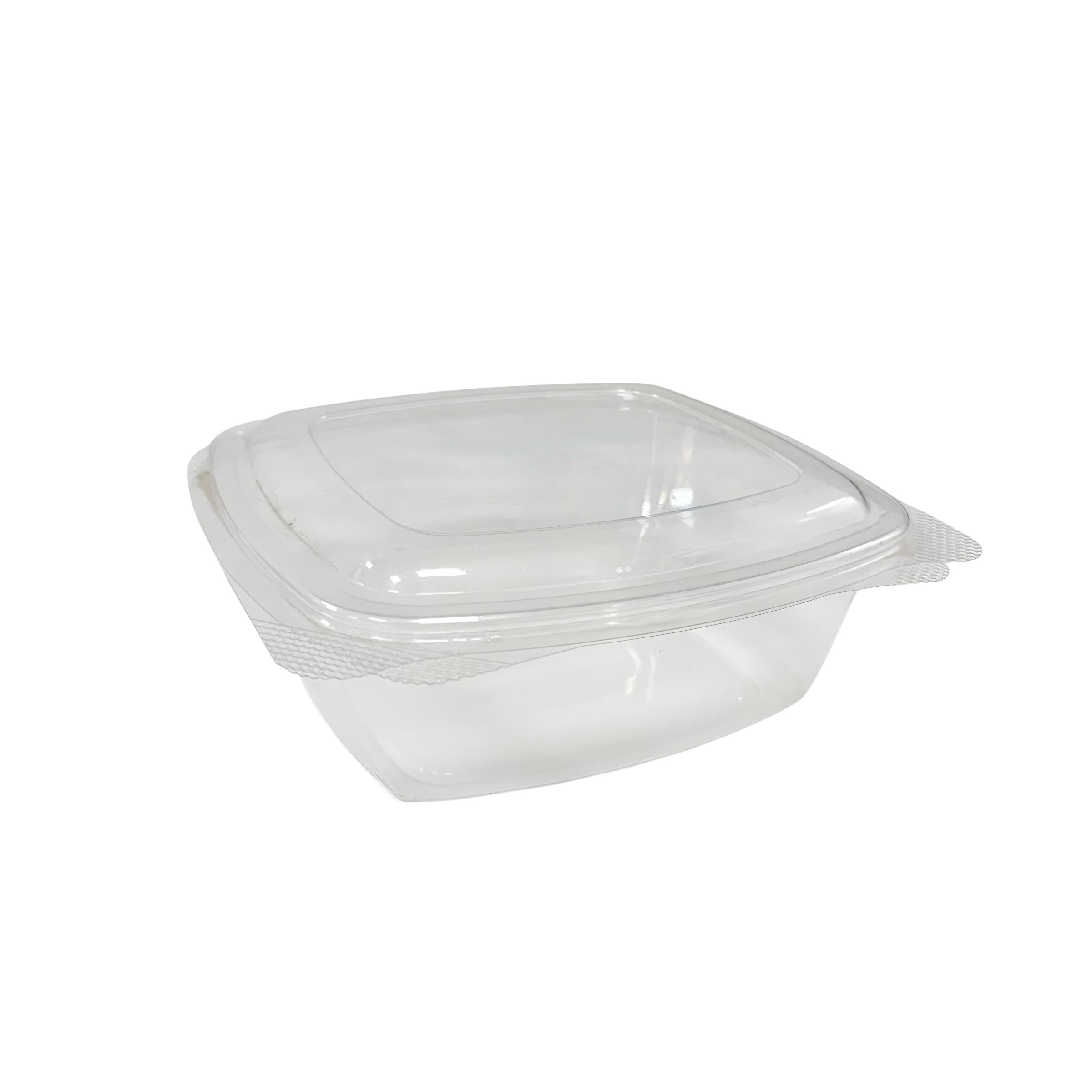 HRC48 48oz PET Hinged Rectangular Container 200pcs