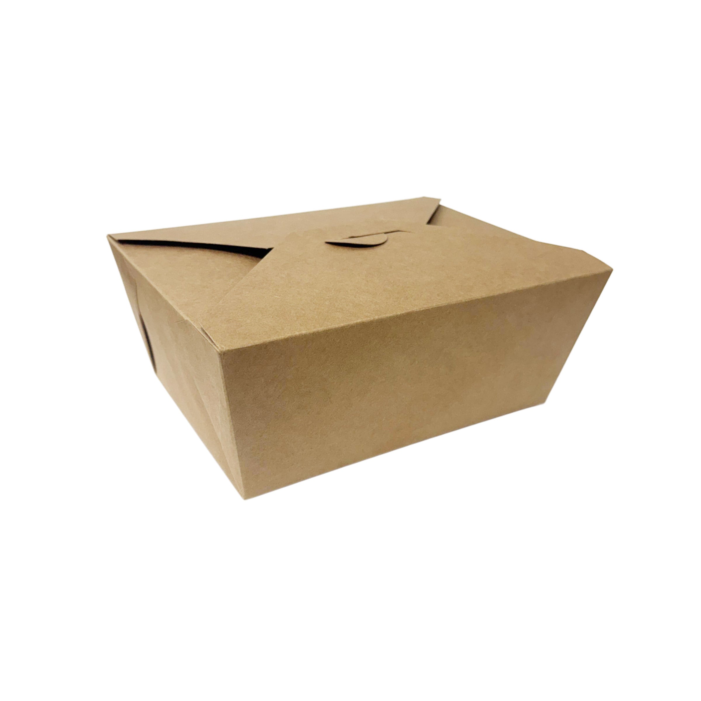 KC4 2400ml Extra Large PLA Coated Lunch Box 200pcs