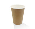 PE Coated Kraft Single Wall Paper Cup 12oz 90mm