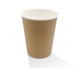 PE Coated Kraft Single Wall Paper Cup 16oz 90mm