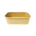 KRC650 650ml Kraft Rectangular Container 300pcs