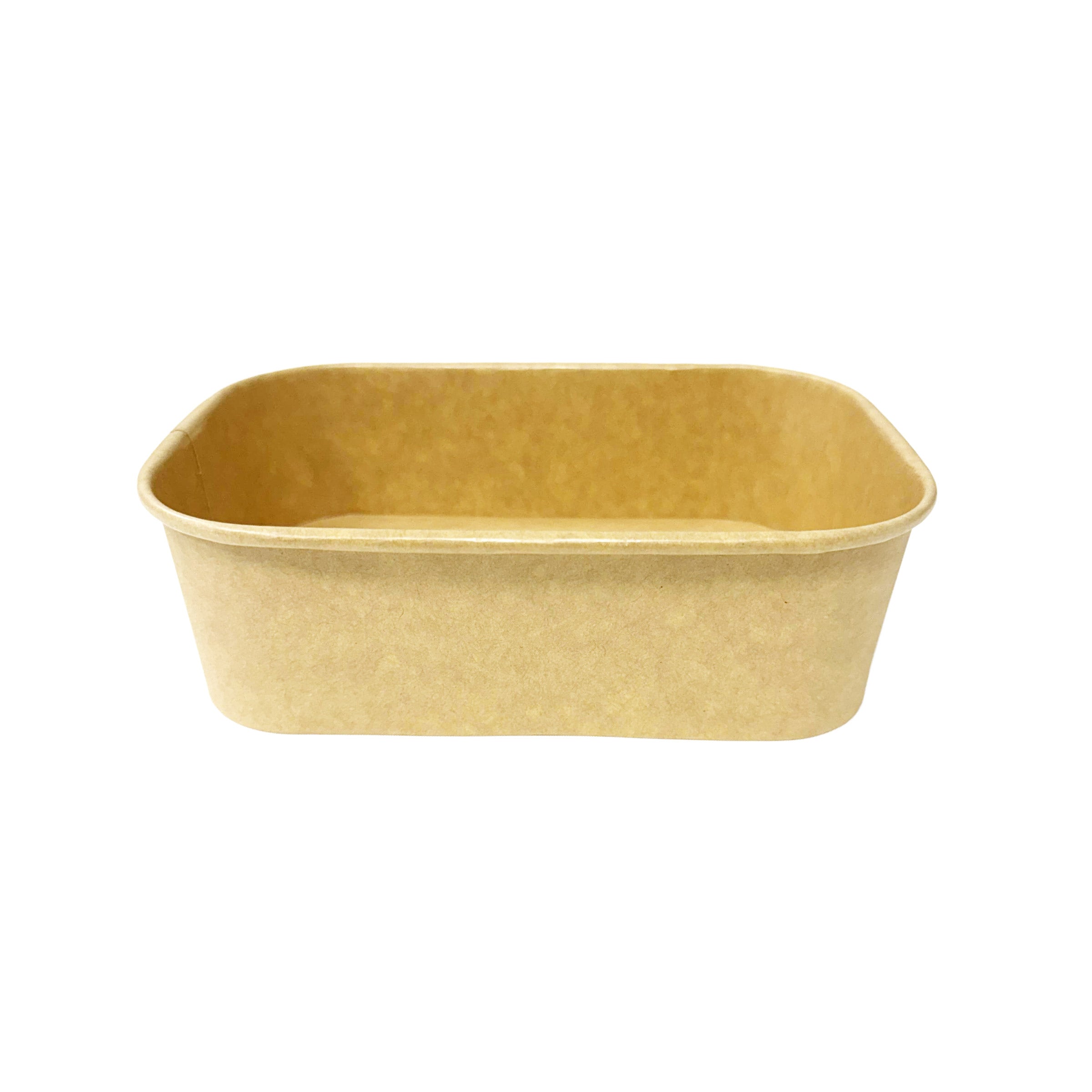 KRC650 650ml Kraft Rectangular Container 300pcs