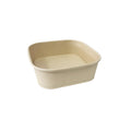 KSC1000 1000ml Bamboo Paper Square Container