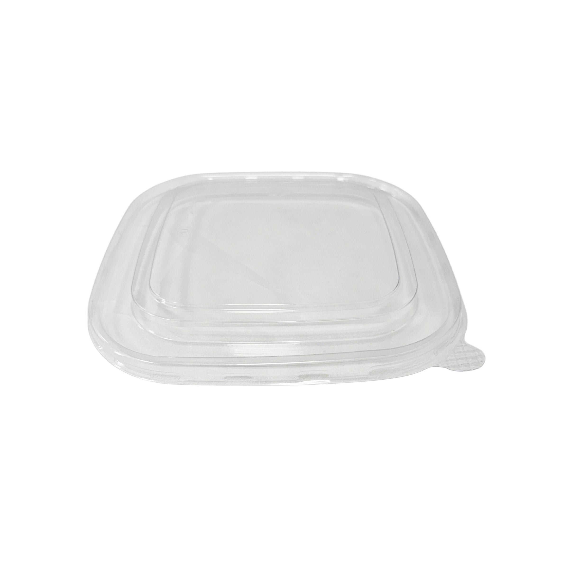 KSCLPET PET Lid for Square Container/Fits 750~1400ml