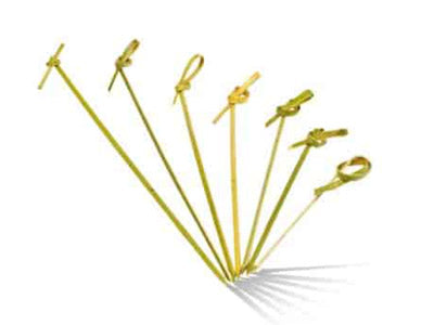 Bamboo Looped Skewer 65/80/90/105/120/150/180mm 10000pcs
