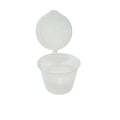 TJ 70ml Sauce Container W/ Hinged Lid