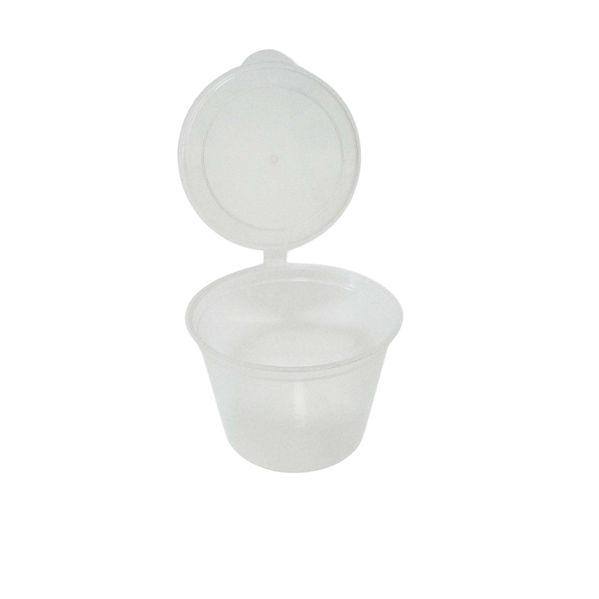 TJ 70ml Sauce Container W/ Hinged Lid