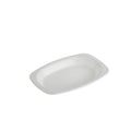 Genfac Reusable Plastic Oval Plate 230x160mm 500pcs