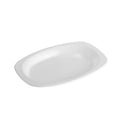 Genfac Reusable Plastic Oval Plate 300x210mm 500pcs