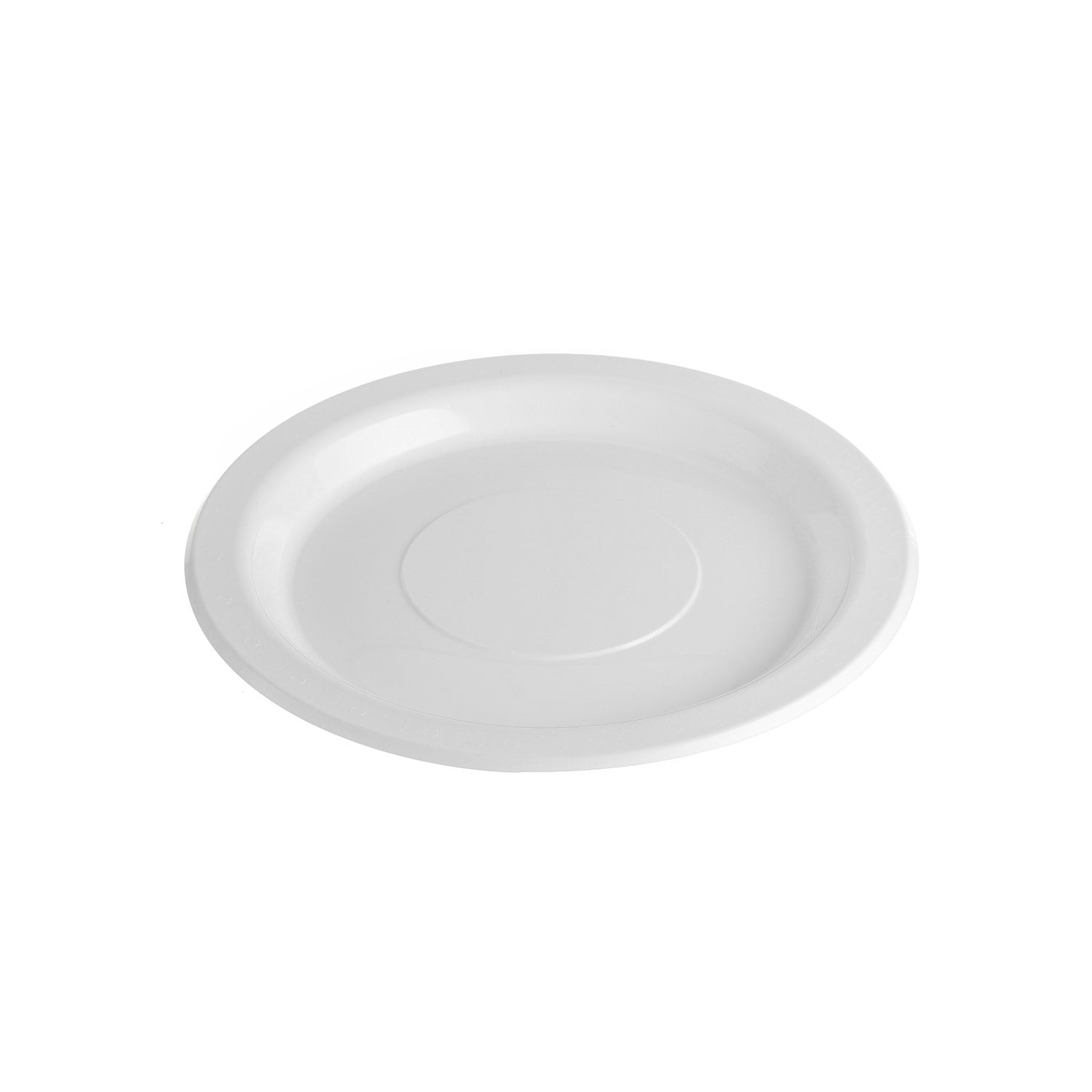 Genfac Reusable Plastic Round Plate 260mm 500pcs