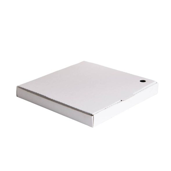 PB12WB- 12" Pizza Box White/Brown 100pcs