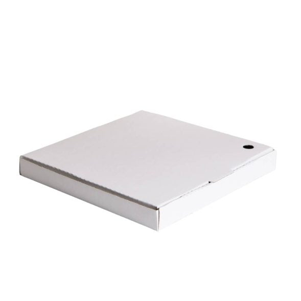 PB13WB- 13" Pizza Box White/Brown 100pcs