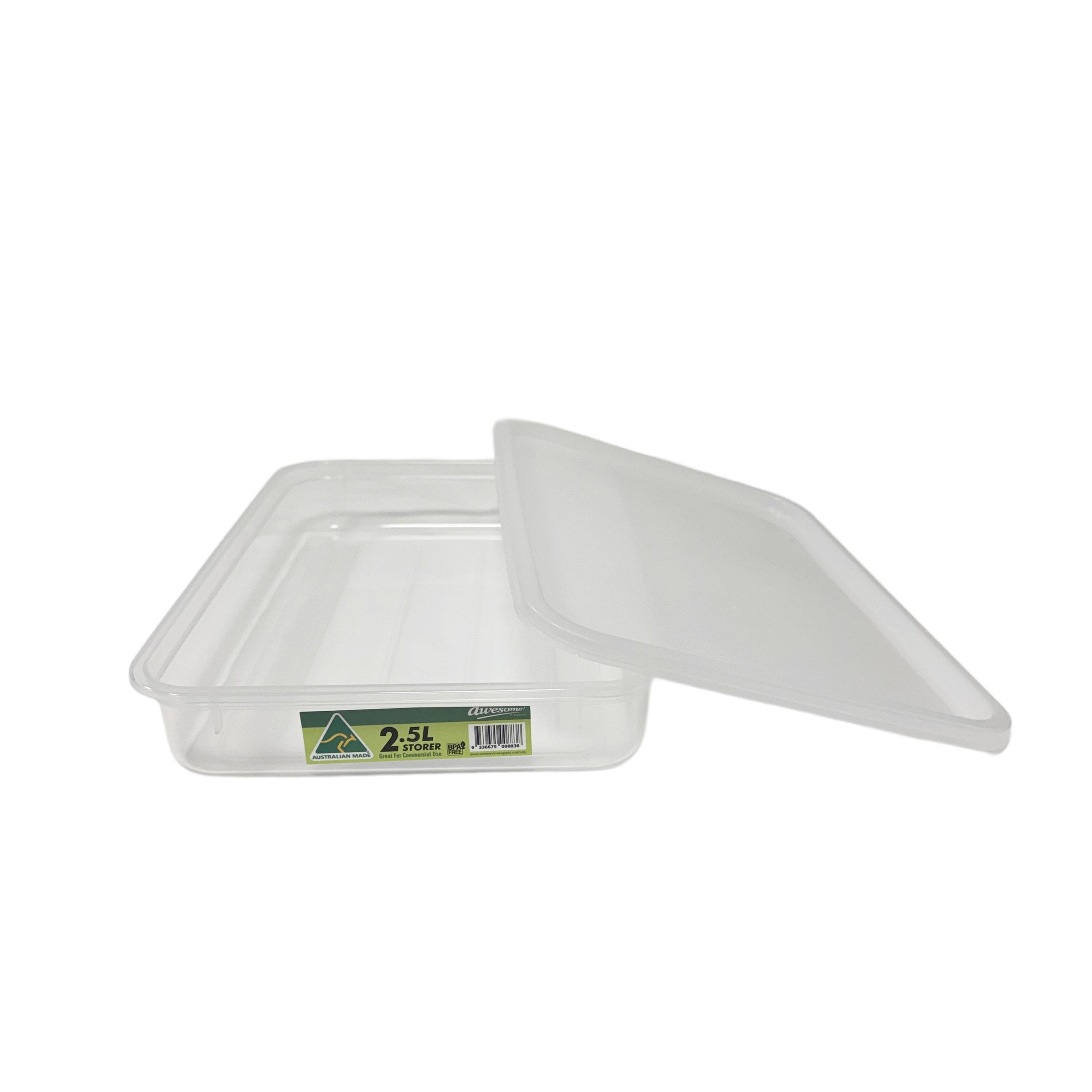 2.5L Plastic Storer W/ Lid
