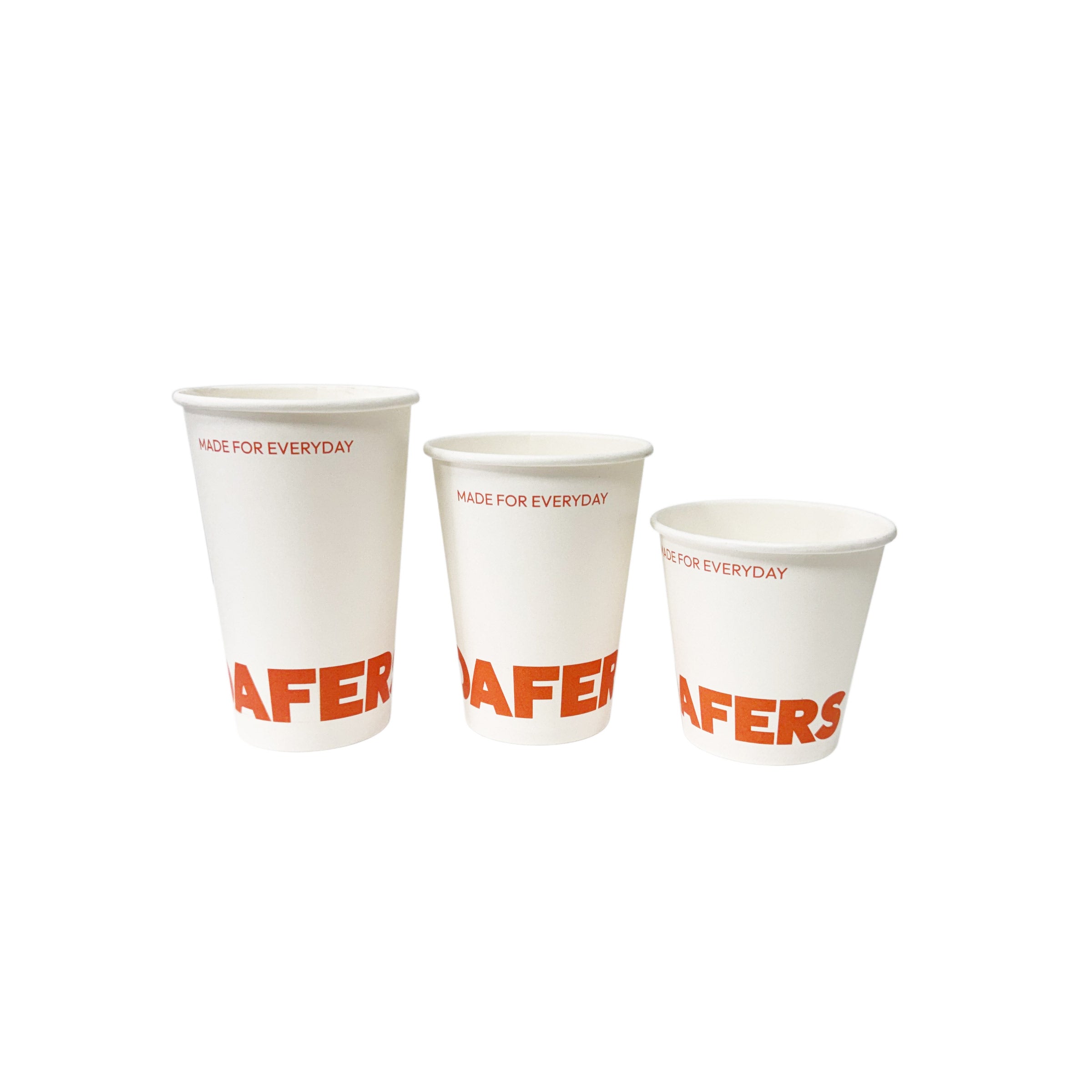 Paper Cups Custom Logo Printing Available