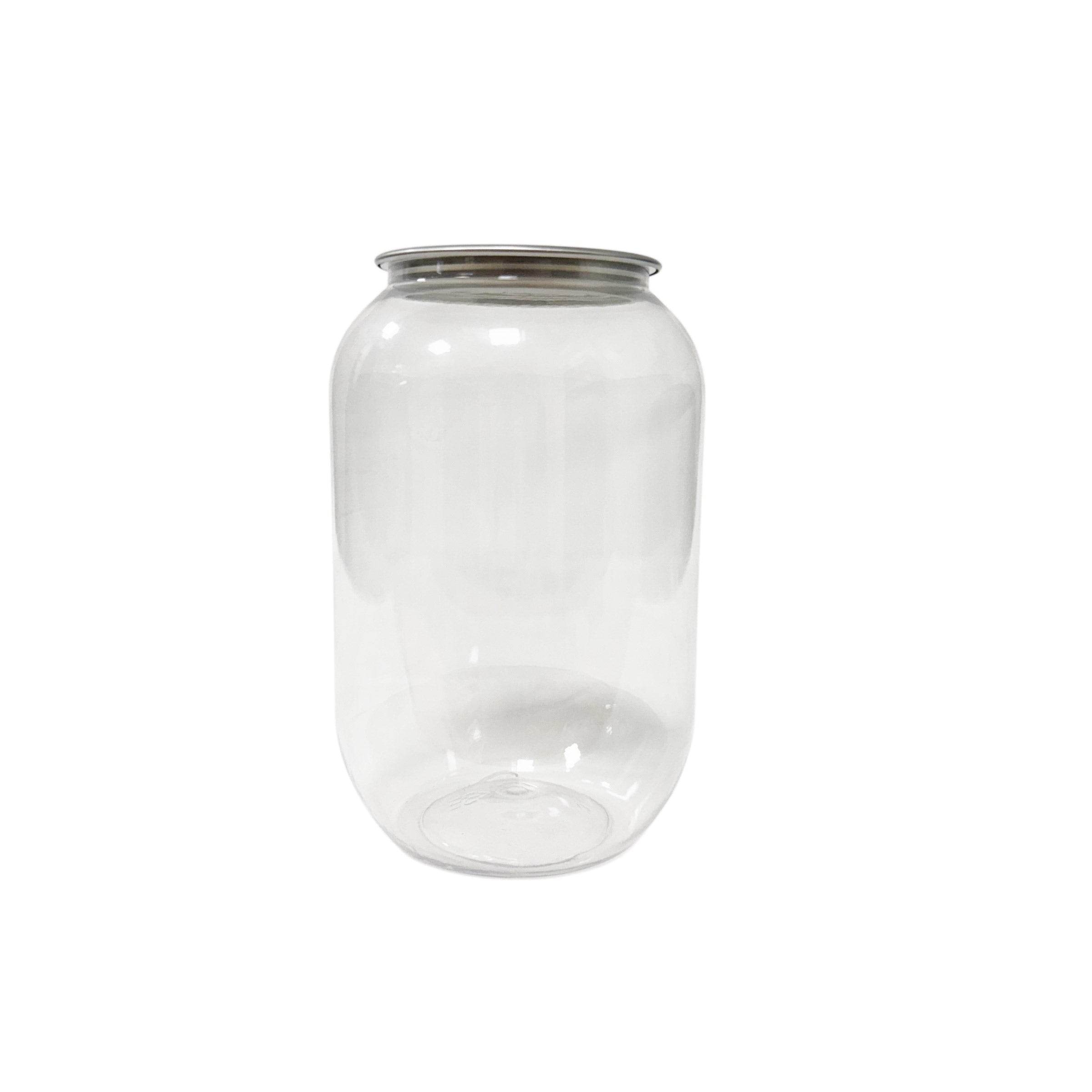 500ml Squat PET Can W/ Lid