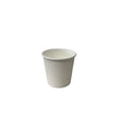 PE Coated Single Wall Coffee Cup White 4oz 62mm